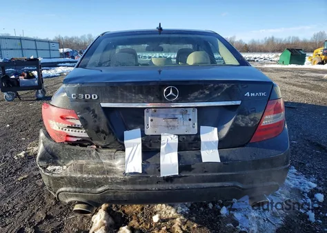 2012 Mercedes-Benz C 300 4Matic from USA, damaged, VIN WDDGF8BB8CR192946